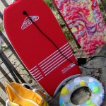 summer items in car