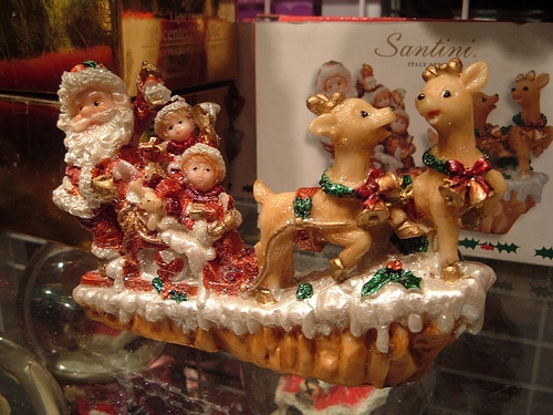 santa christmas decorations