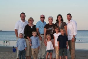 Family Photo on the Beach
