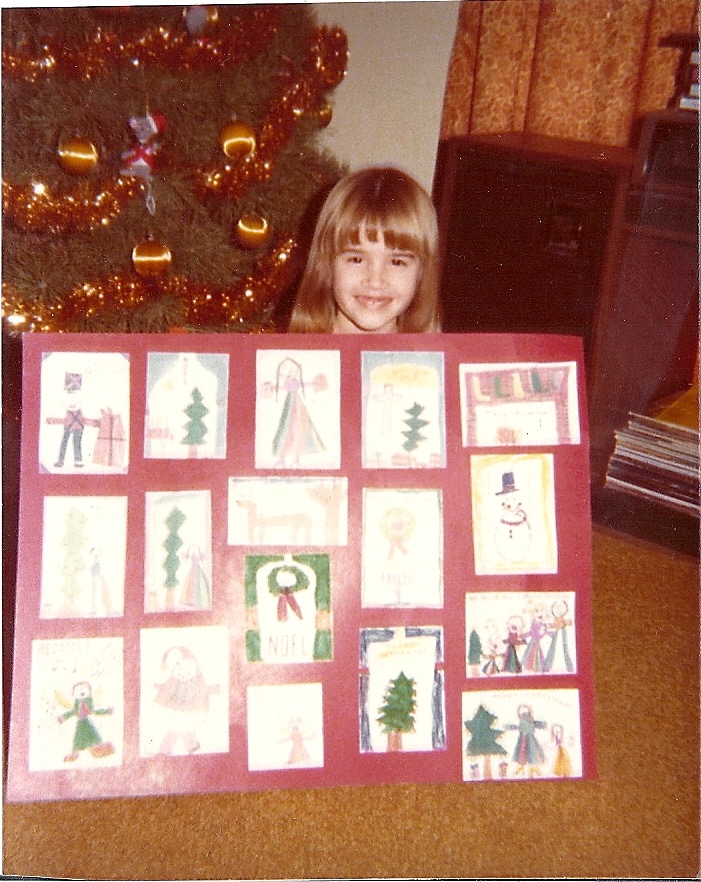 Me as a Kindergarten Cardmaker Me as a Kindergarten Cardmaker