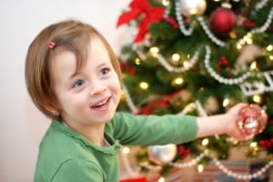 decorating the tree