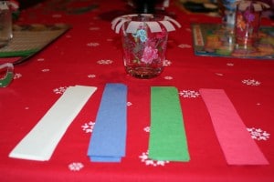 strips of paper