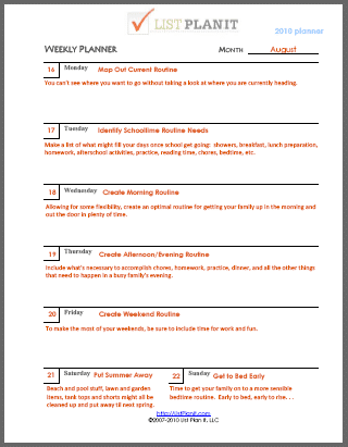 week ahead 8.16.2010