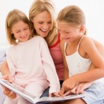 Reading together for Valentine's Day