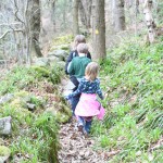 a family hike a family hike
