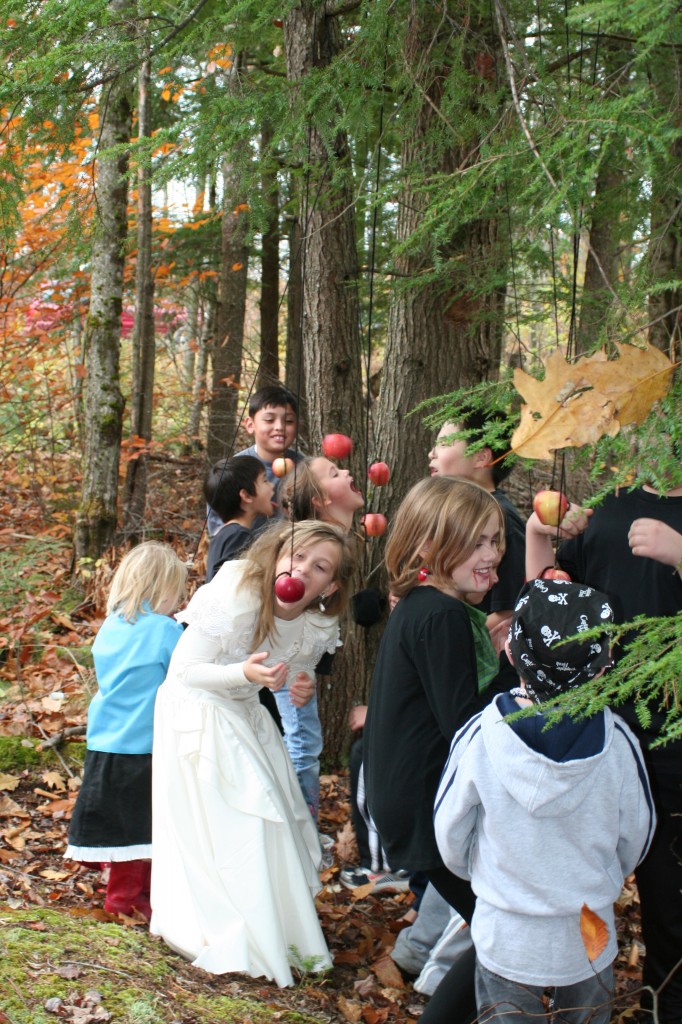 Bobbing for apples Bobbing for apples
