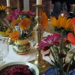 Thanksgiving table