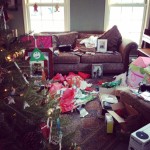 Christmas mess Christmas mess